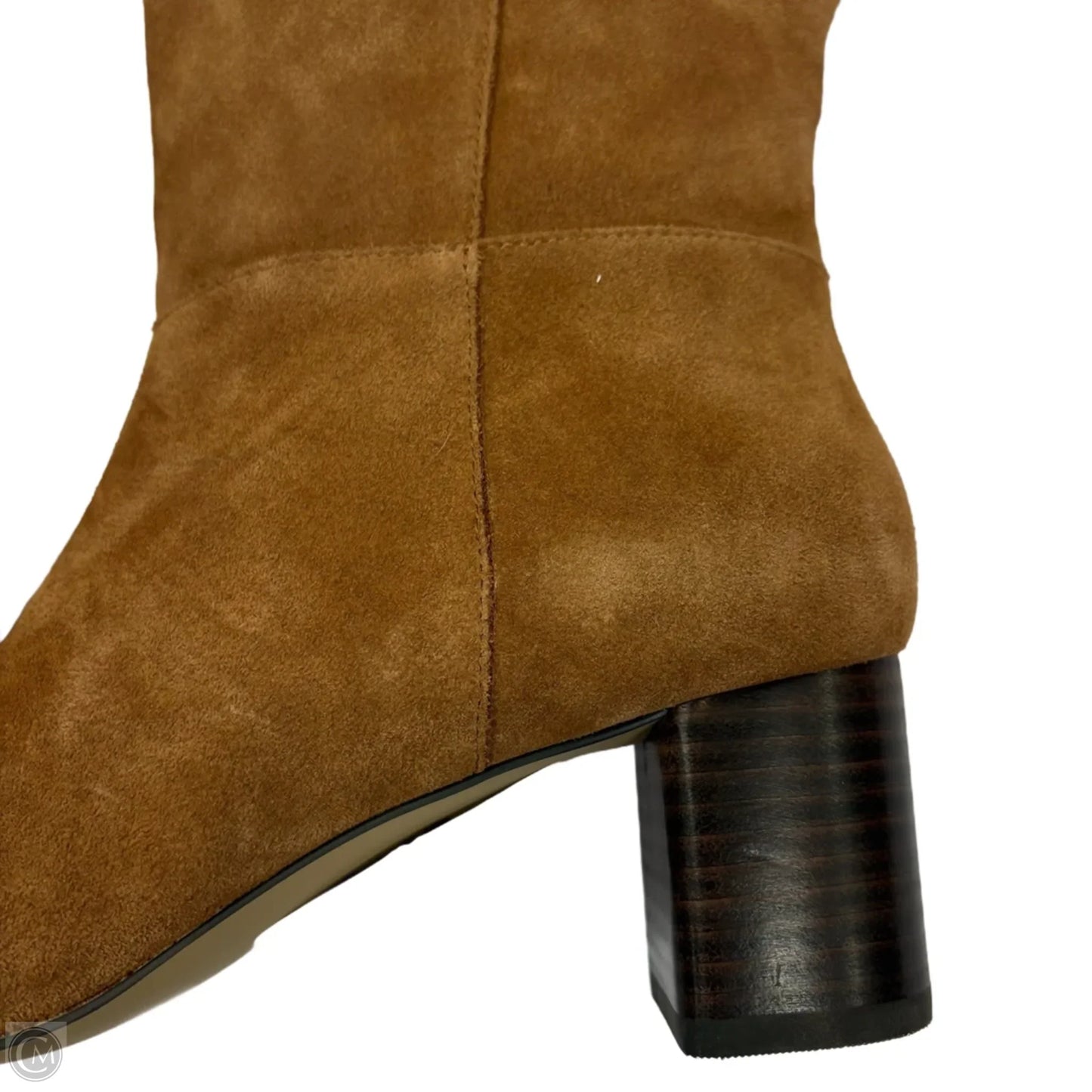 Boots Mid-calf Heels By Talbots In Brown, Size: 8.5