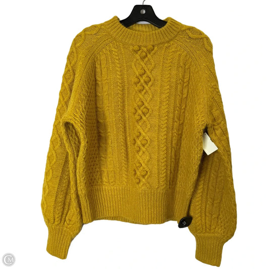 Sweater By J. Crew In Yellow, Size: M