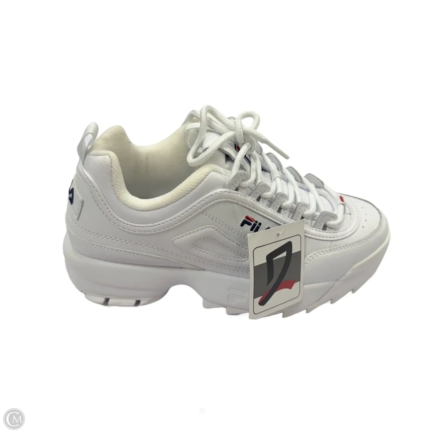 Shoes Athletic By Fila In White, Size: 8