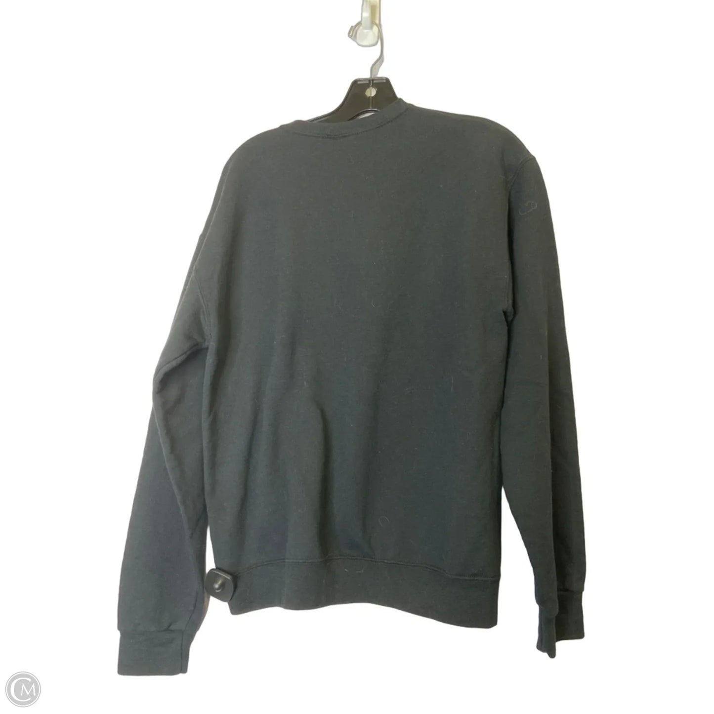 Sweatshirt Crewneck By Jerzees In Black, Size: M