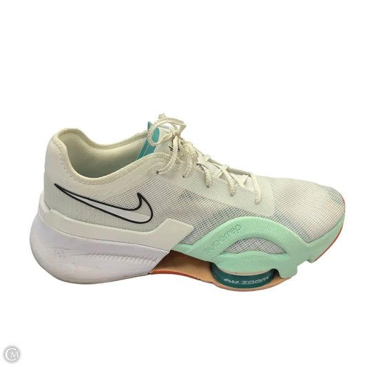 Shoes Athletic By Nike In White, Size: 11