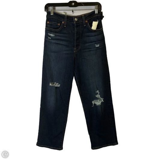 Jeans Skinny By Levis In Blue Denim, Size: 2
