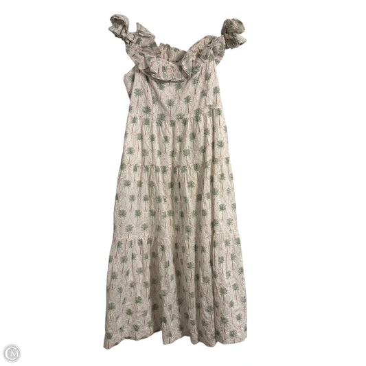 Dress Casual Maxi By Crown And Ivy In Cream, Size: Xl