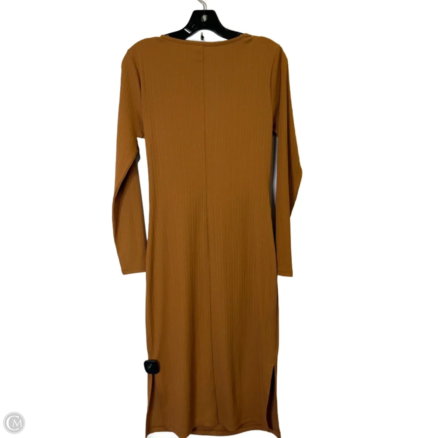 Dress Casual Midi By Nine West Apparel In Orange, Size: S