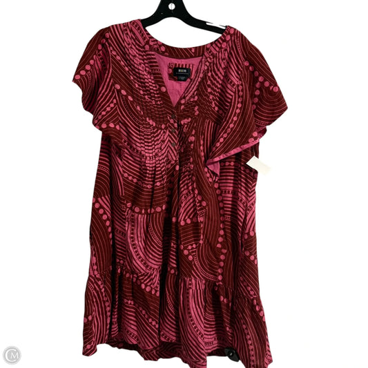 Dress Casual Short By Maeve In Pink, Size: L