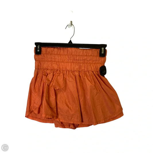 Athletic Shorts By Free People In Orange, Size: M