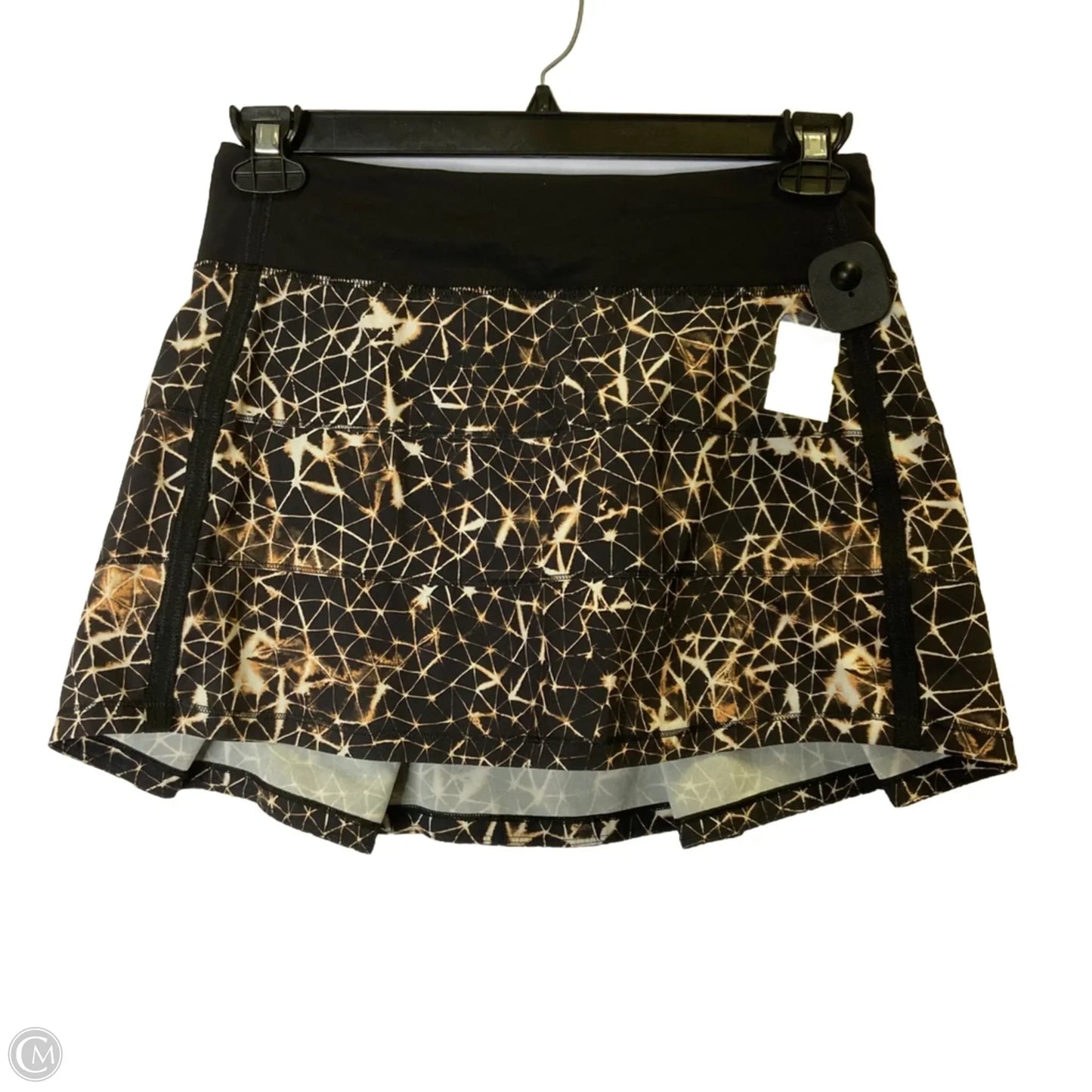 Athletic Skort By Lululemon In Black, Size: 6