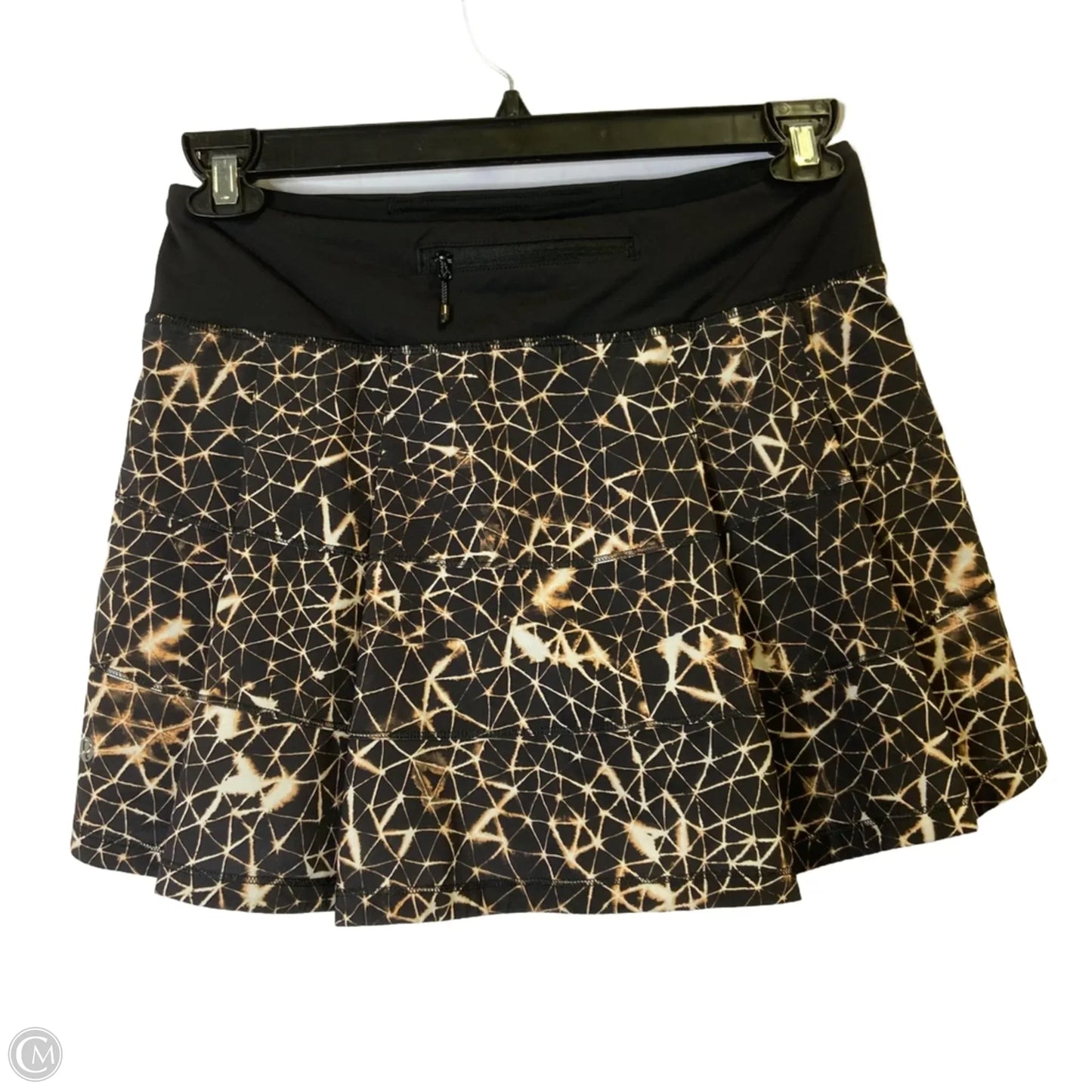 Athletic Skort By Lululemon In Black, Size: 6