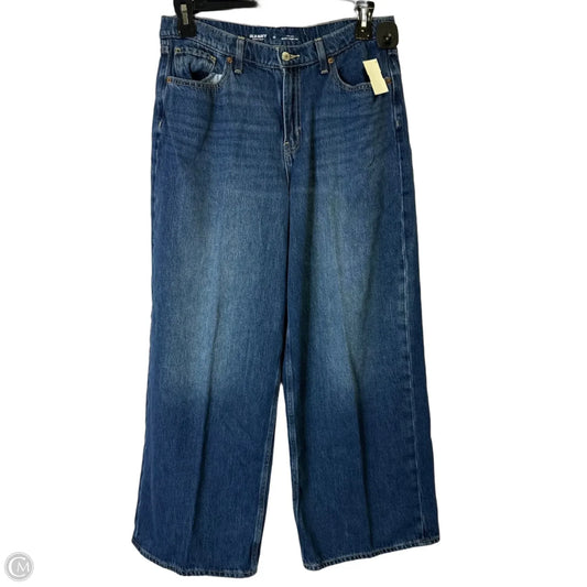 Jeans Wide Leg By Old Navy In Blue Denim, Size: 12