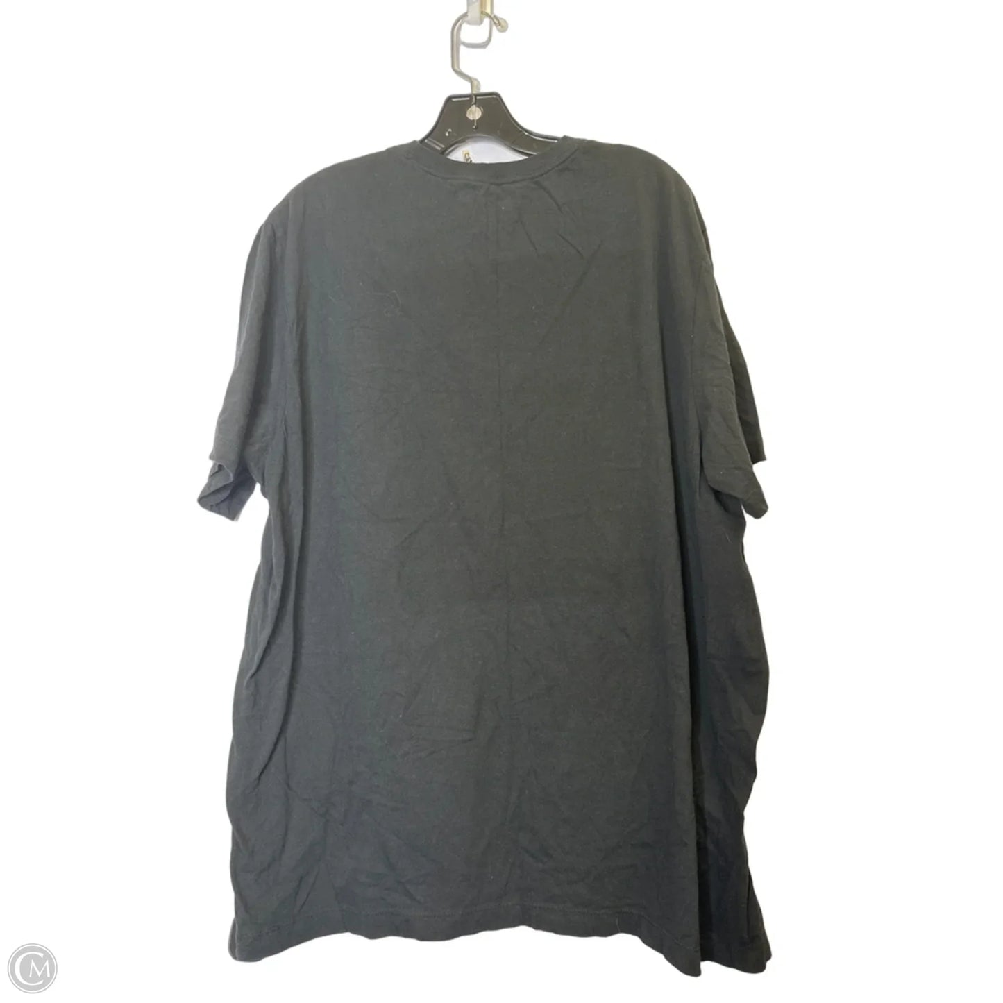 Top Short Sleeve Basic By Nike Apparel In Black, Size: Xxl