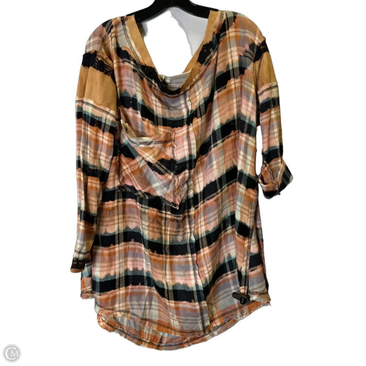 Top Long Sleeve By Free People In Multi-colored, Size: M