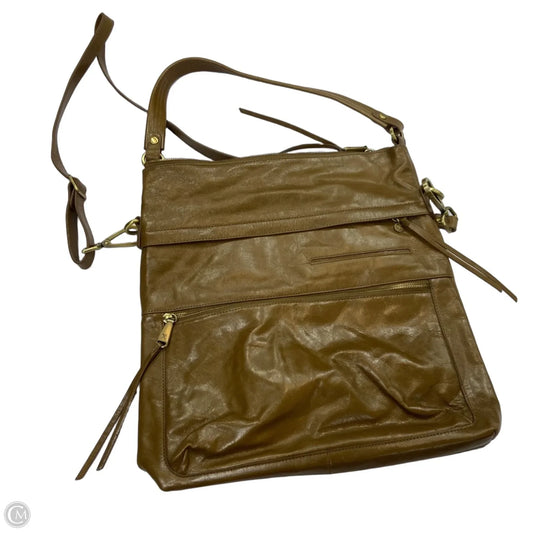 Handbag Leather By Hobo Intl, Size: Medium