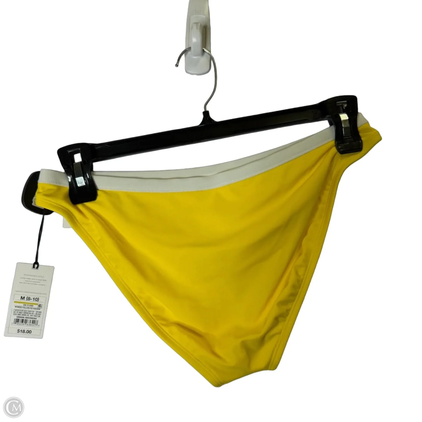 Swimsuit Bottom By Shade & Shore In Yellow, Size: M