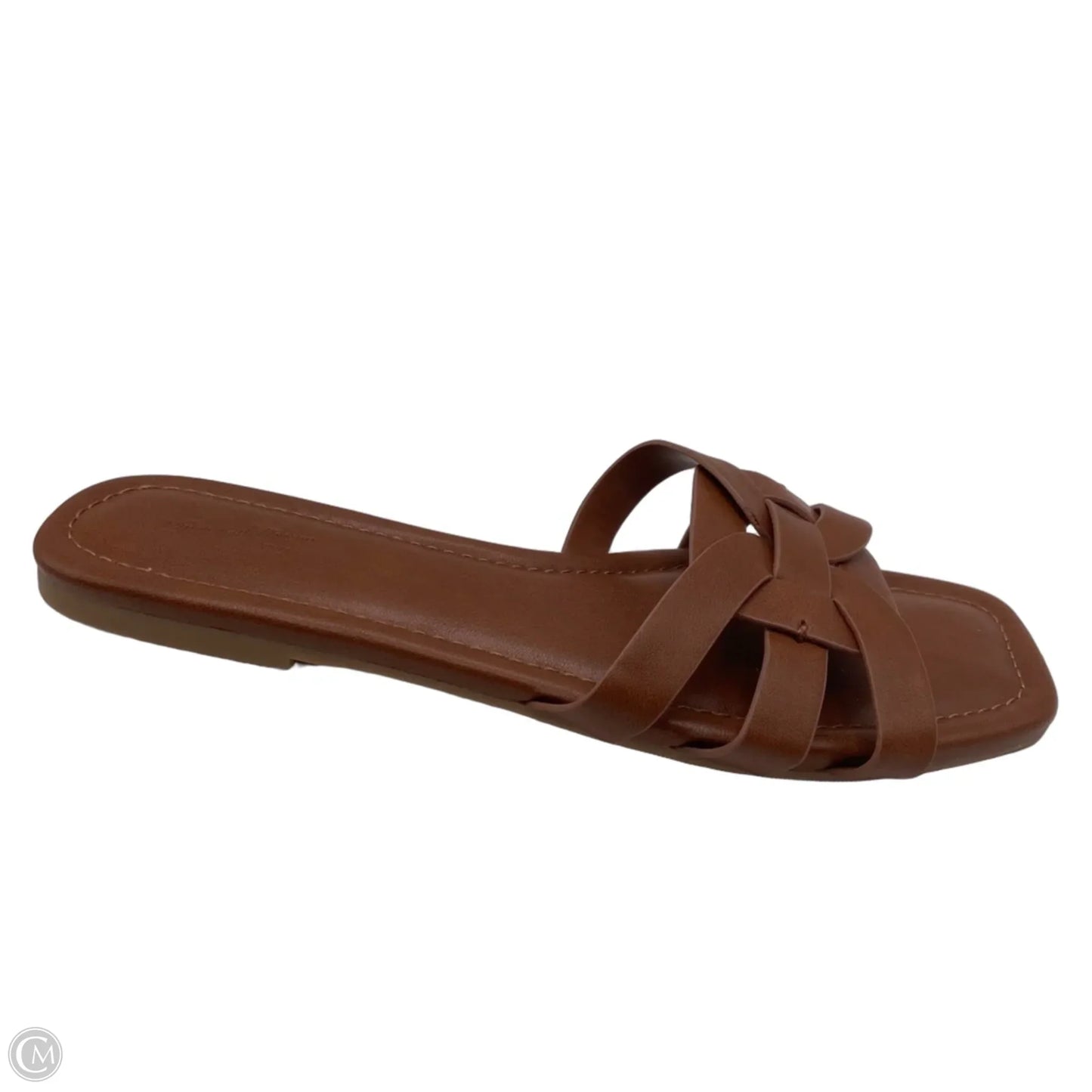 Sandals Flats By Universal Thread In Brown, Size: 7.5