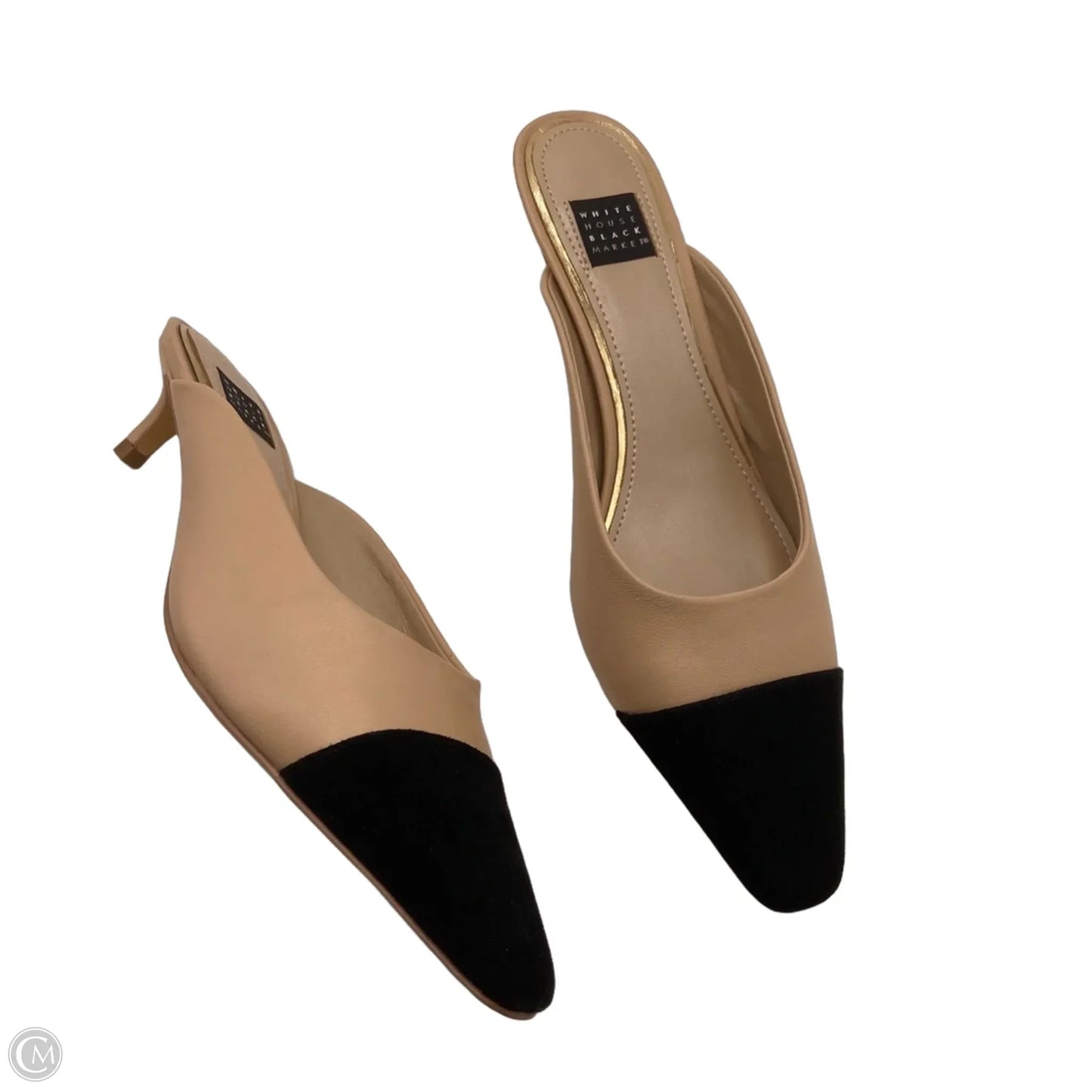 Shoes Heels Kitten By White House Black Market In Tan, Size: 7.5