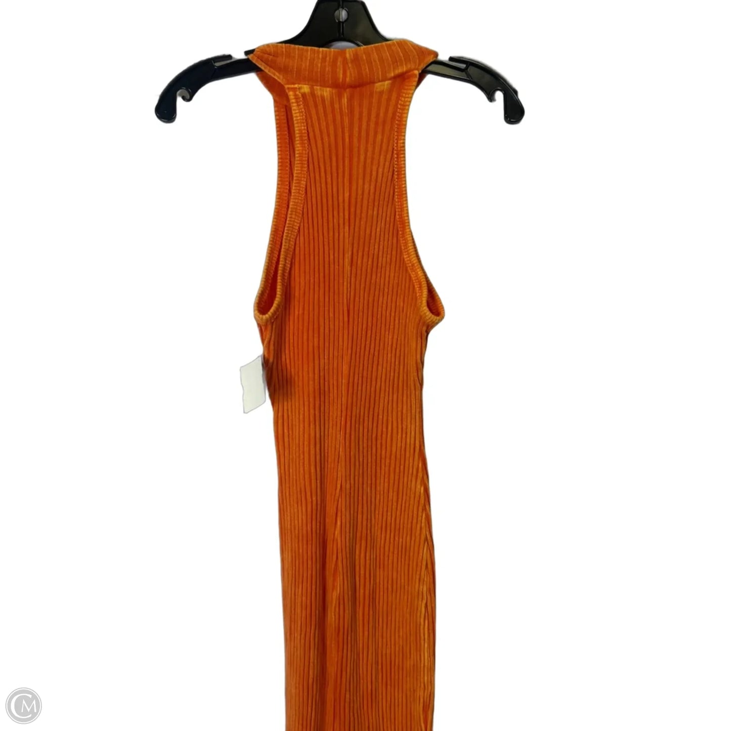 Dress Casual Midi By Fashion Nova In Orange, Size: L
