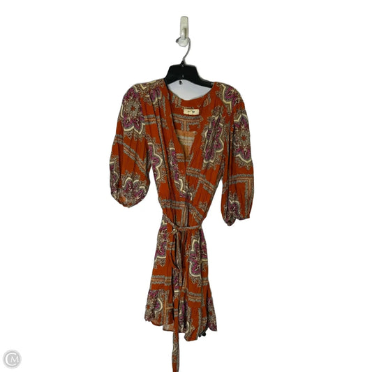 Dress Casual Short By Porridge In Orange, Size: Xl