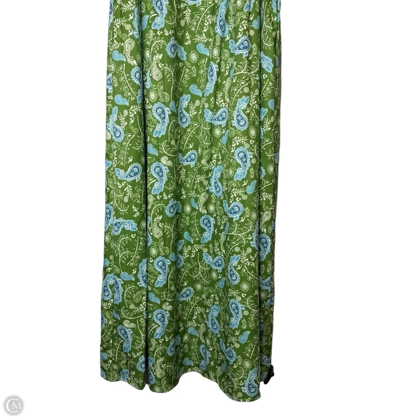 Dress Casual Maxi By Shein In Blue & Green, Size: 8