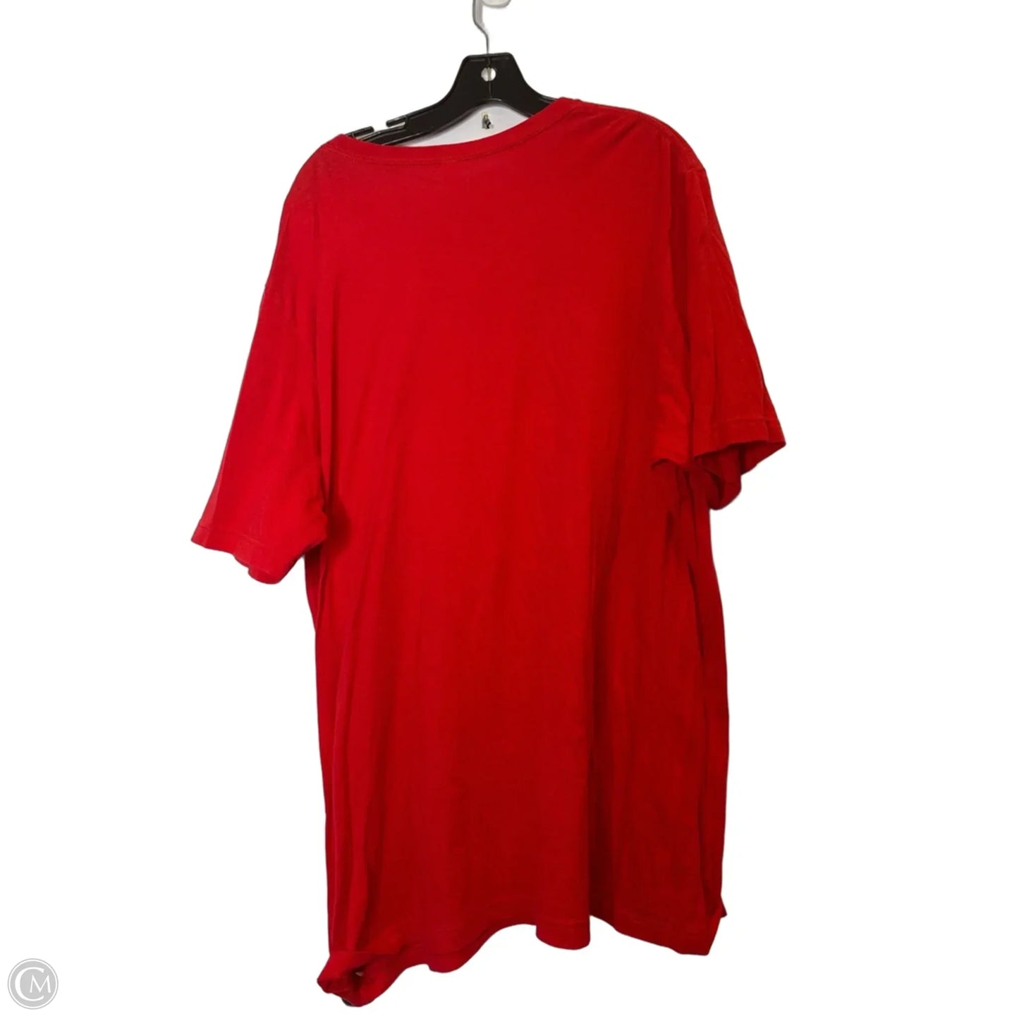 Top Short Sleeve Basic By Bella + Canvas In Red, Size: 3x