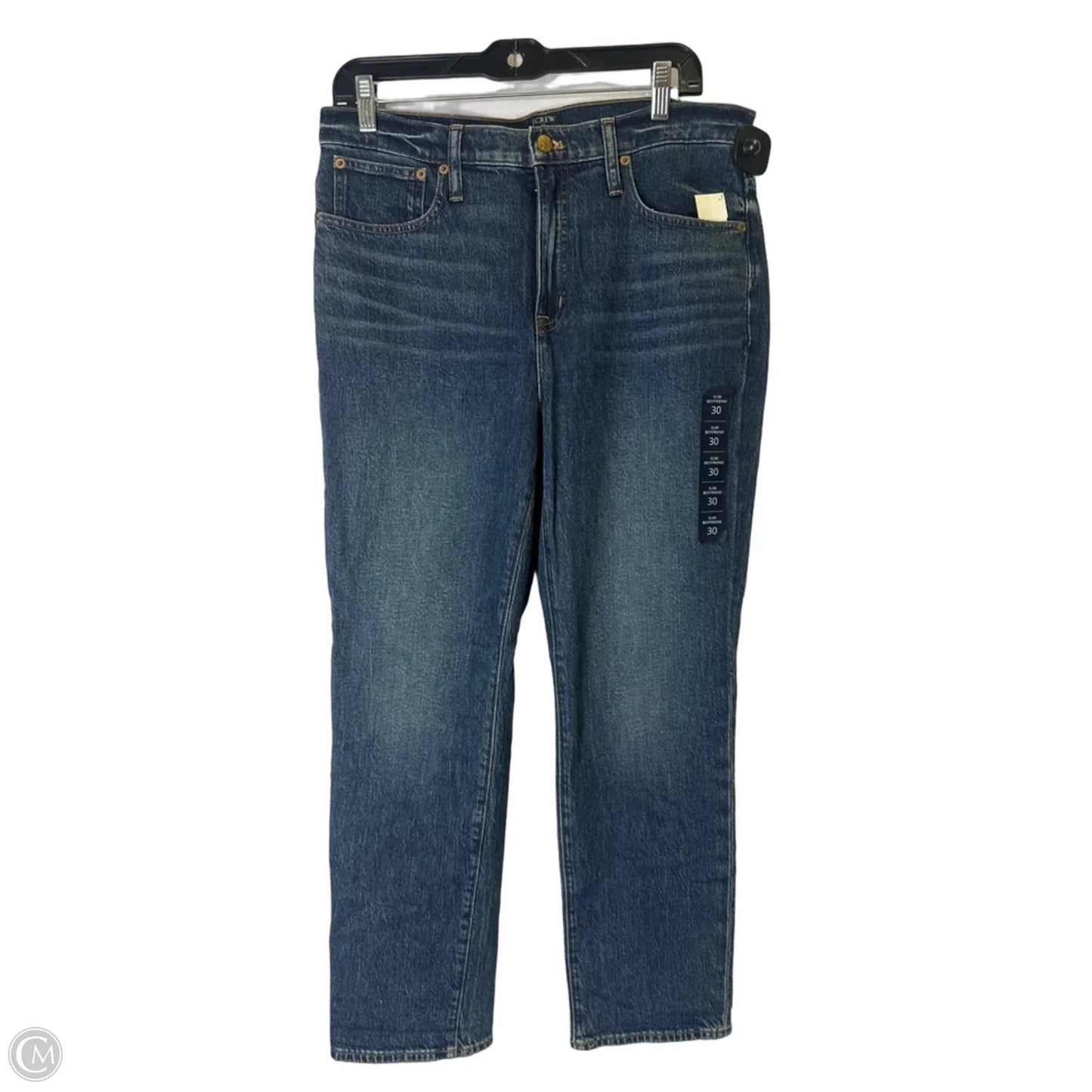 Jeans Skinny By J. Crew In Blue Denim, Size: 8