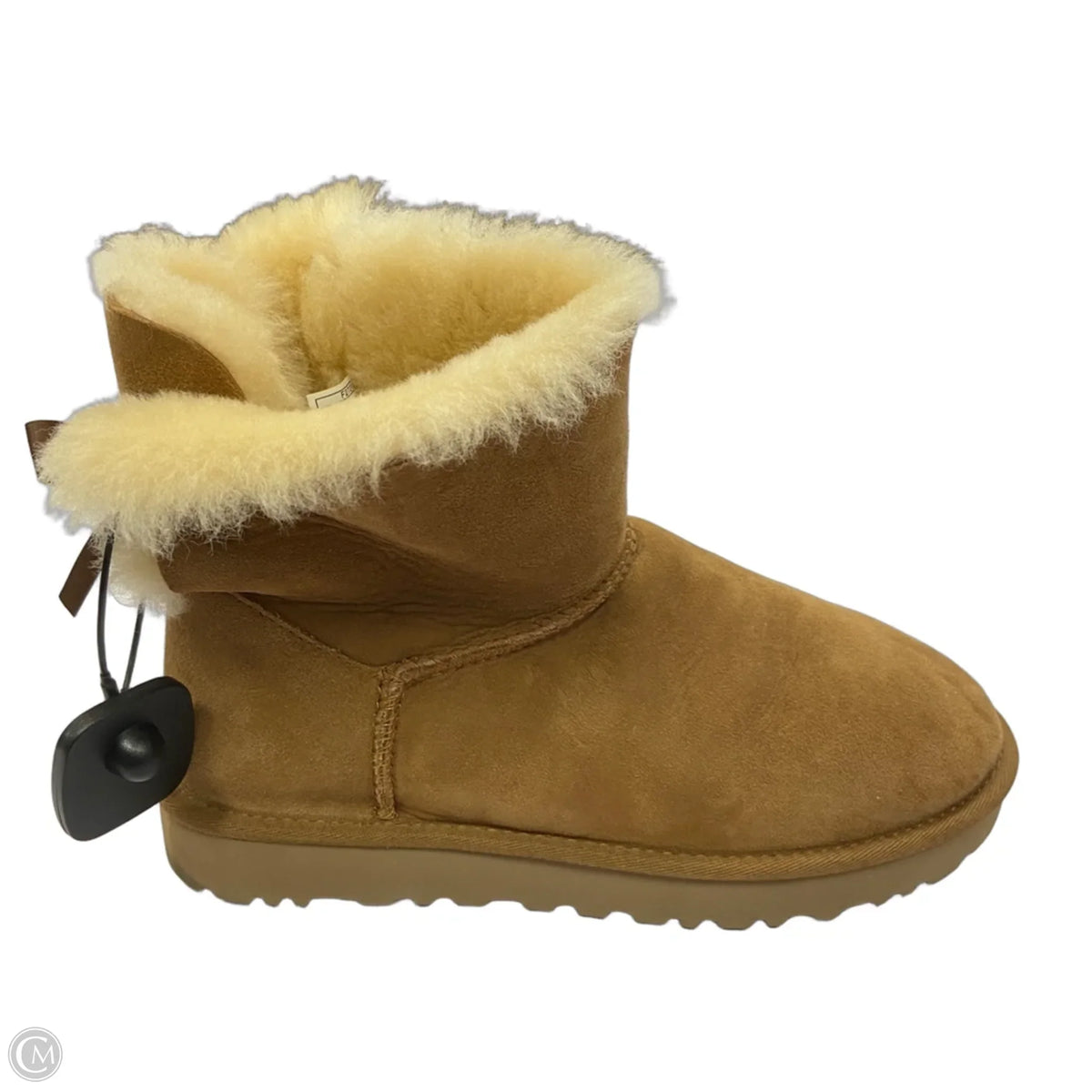 Boots Designer By Ugg In Brown, Size: 9
