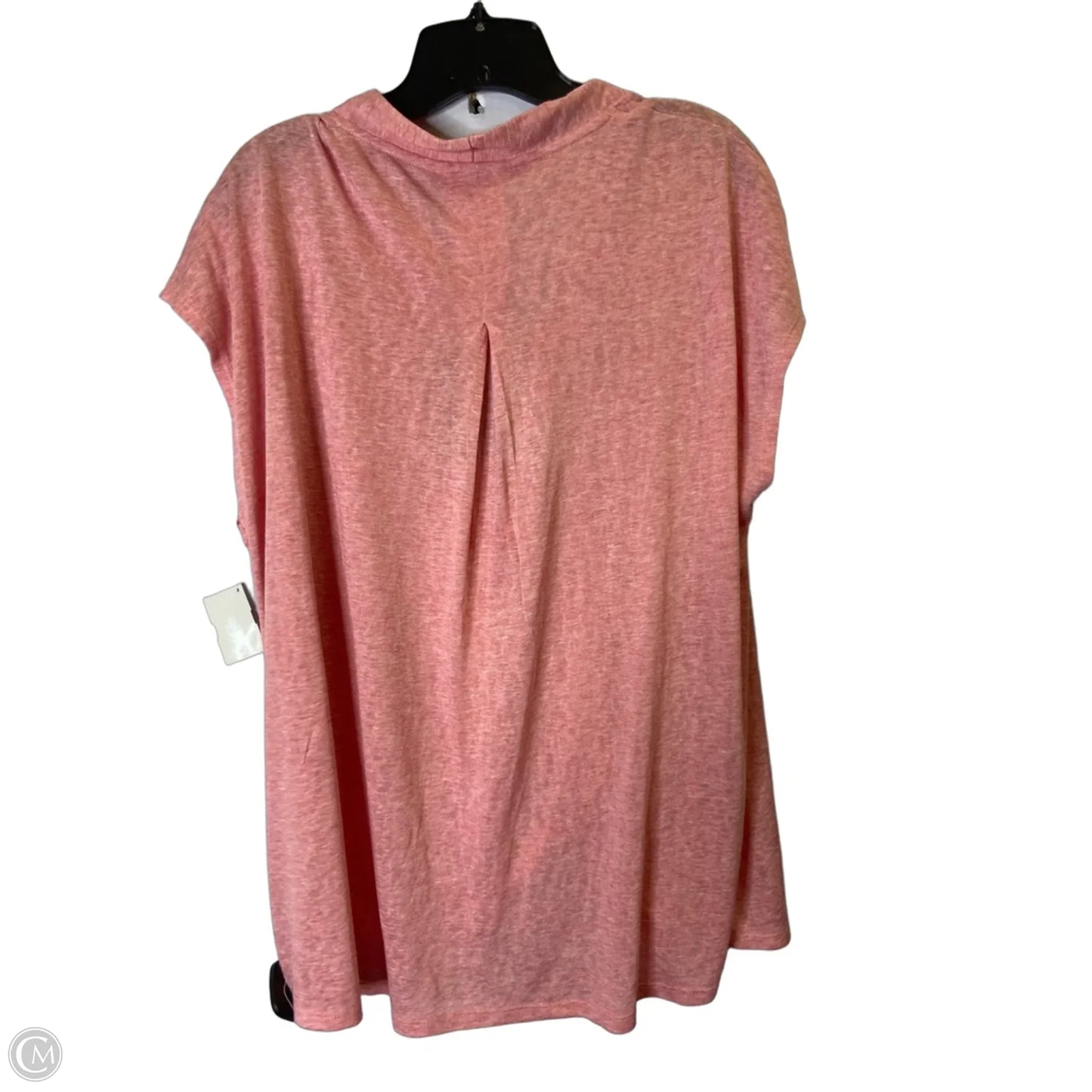 Top Short Sleeve By Matilda Jane In Pink, Size: Xxl