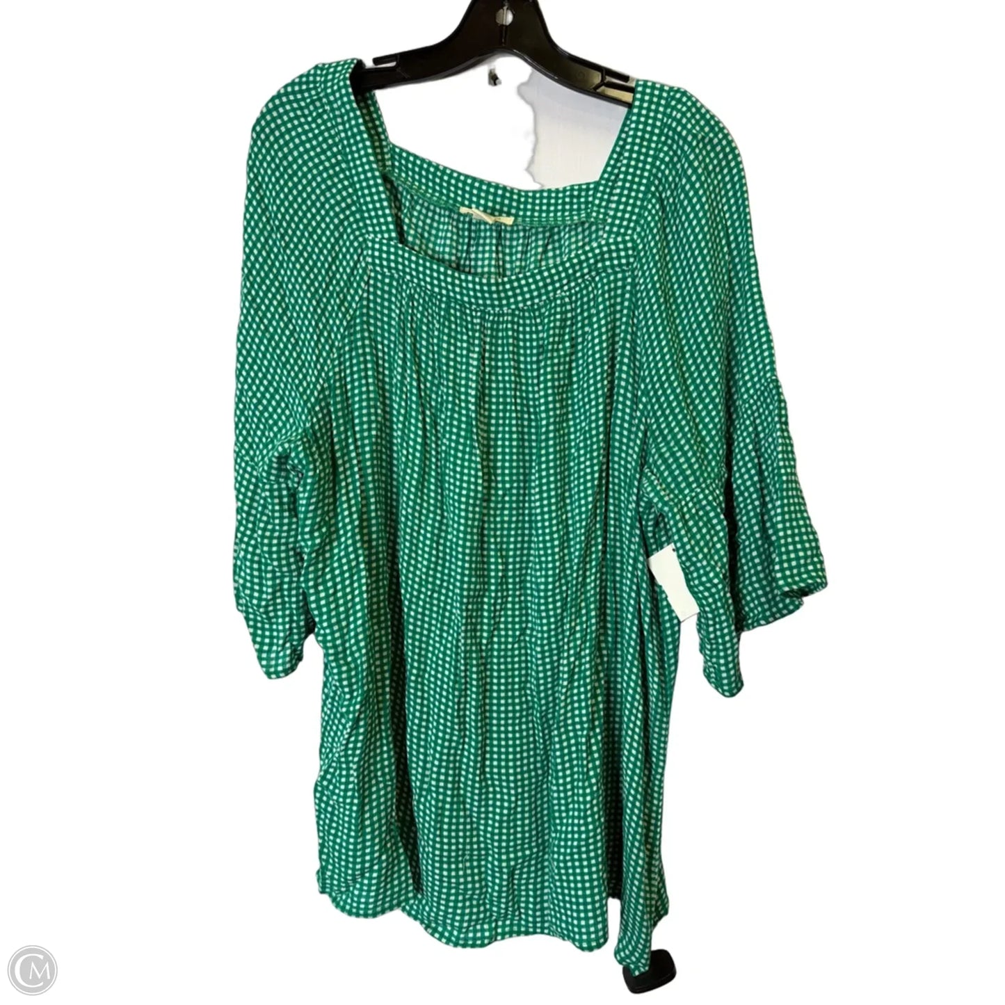 Top Short Sleeve By West Bound In Green, Size: Xl