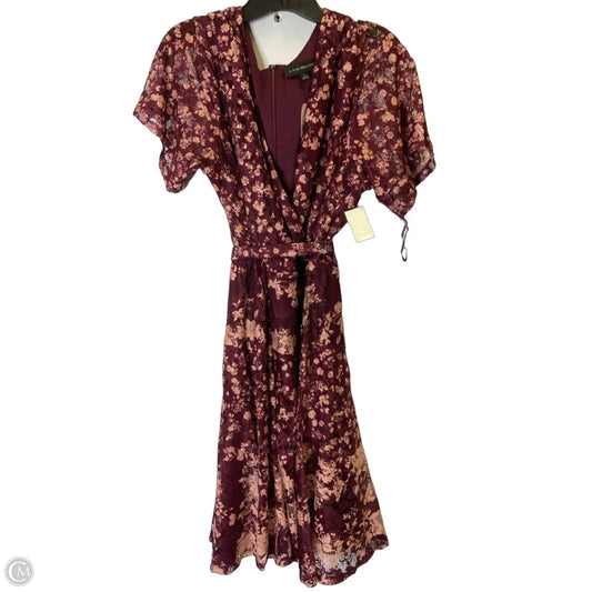 Dress Casual Short By Lane Bryant In Purple, Size: 16