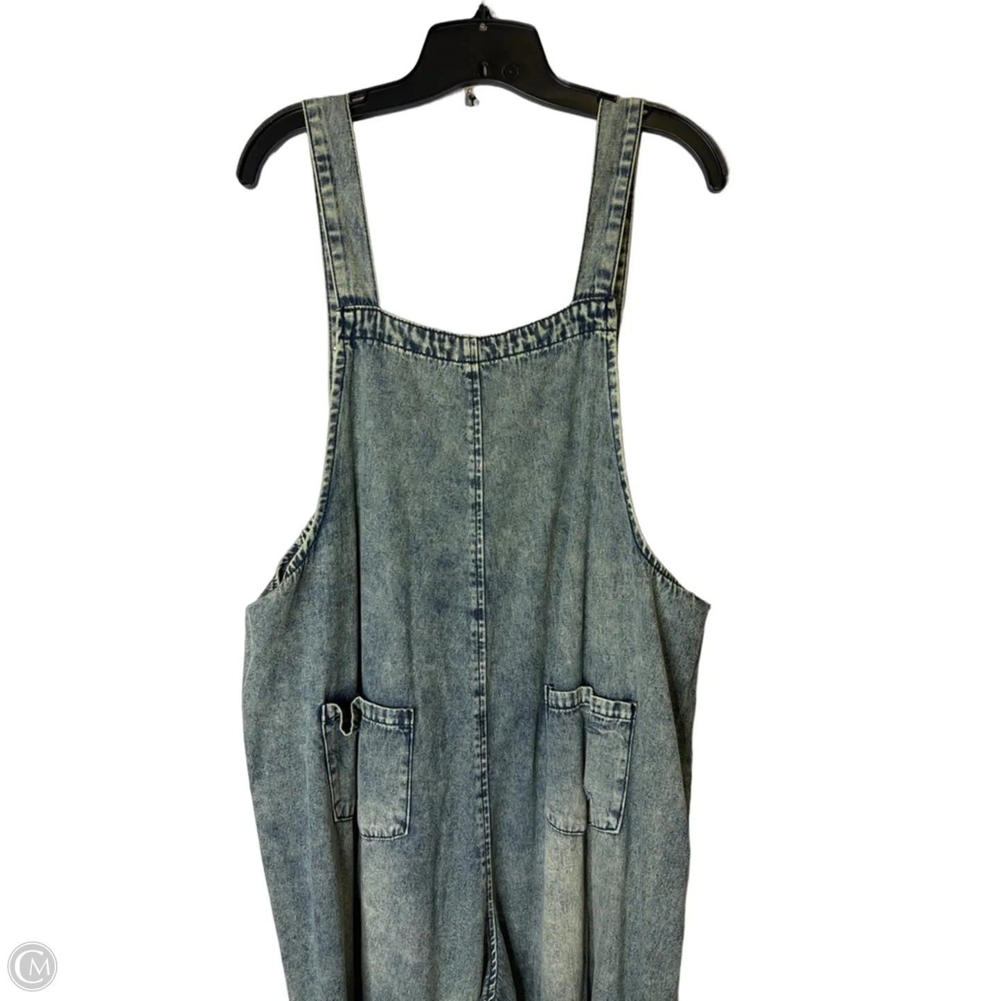 Jumpsuit By Clothes Mentor In Blue Denim, Size: M