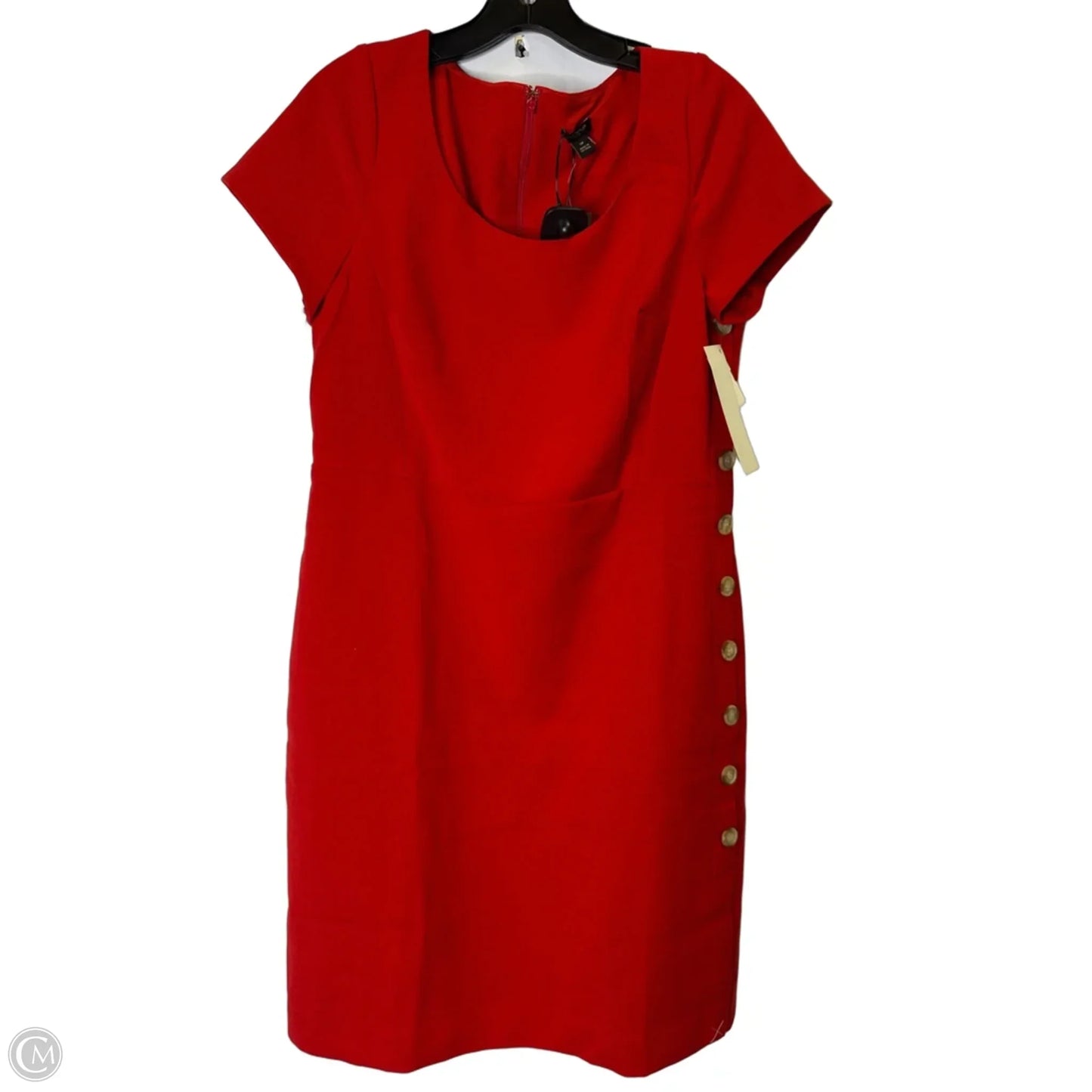 Dress Work By Ann Taylor In Red, Size: 12p