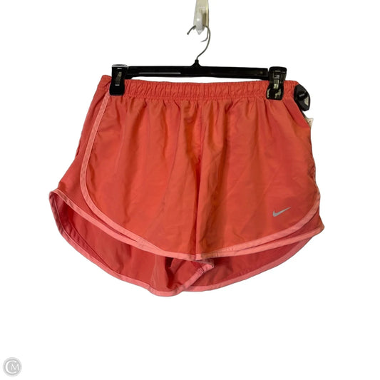 Athletic Shorts By Nike Apparel In Coral, Size: Xl