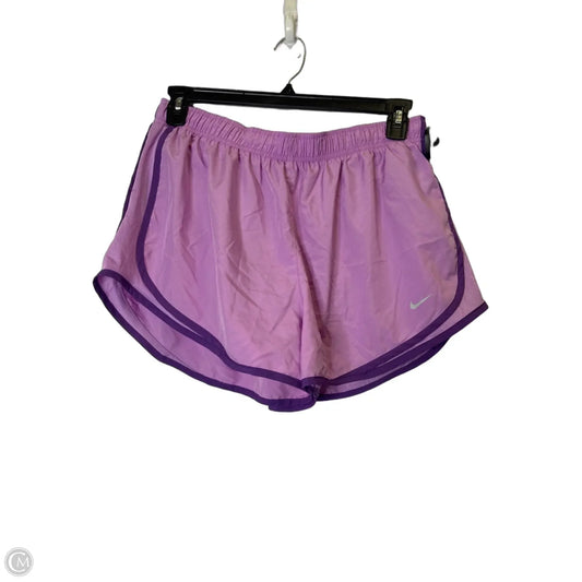 Athletic Shorts By Nike Apparel In Purple, Size: Xl