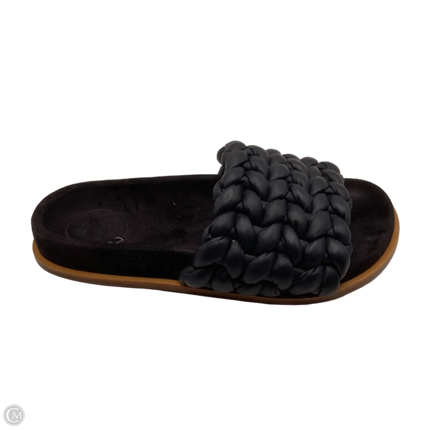 Sandals Luxury Designer By Chloe In Black, Size: 9