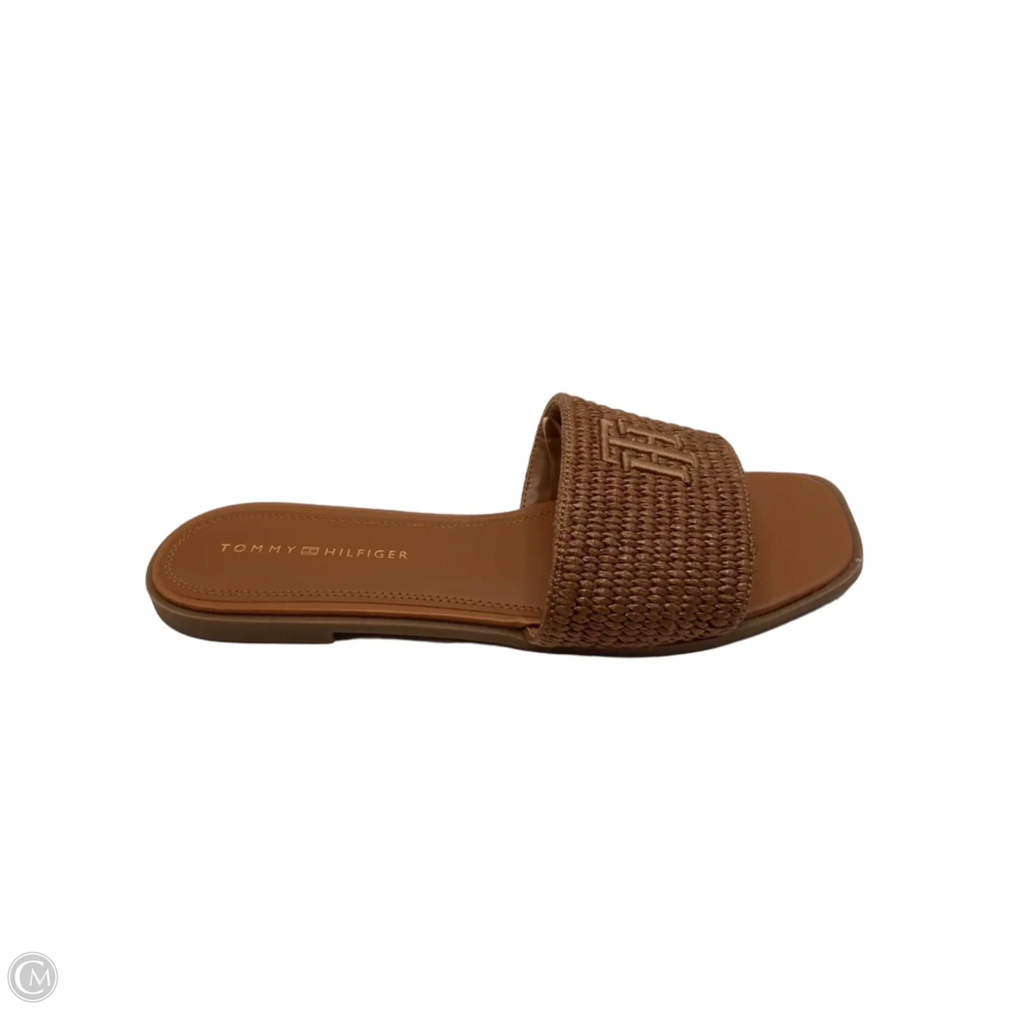 Sandals Flats By Tommy Hilfiger In Brown, Size: 9.5