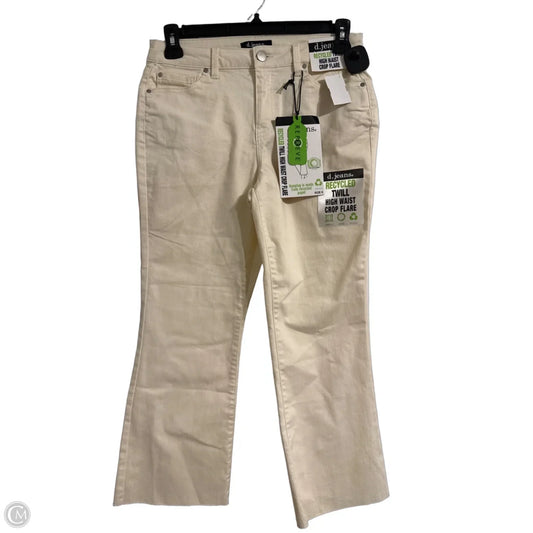 Jeans Straight By D Jeans In Cream, Size: 6