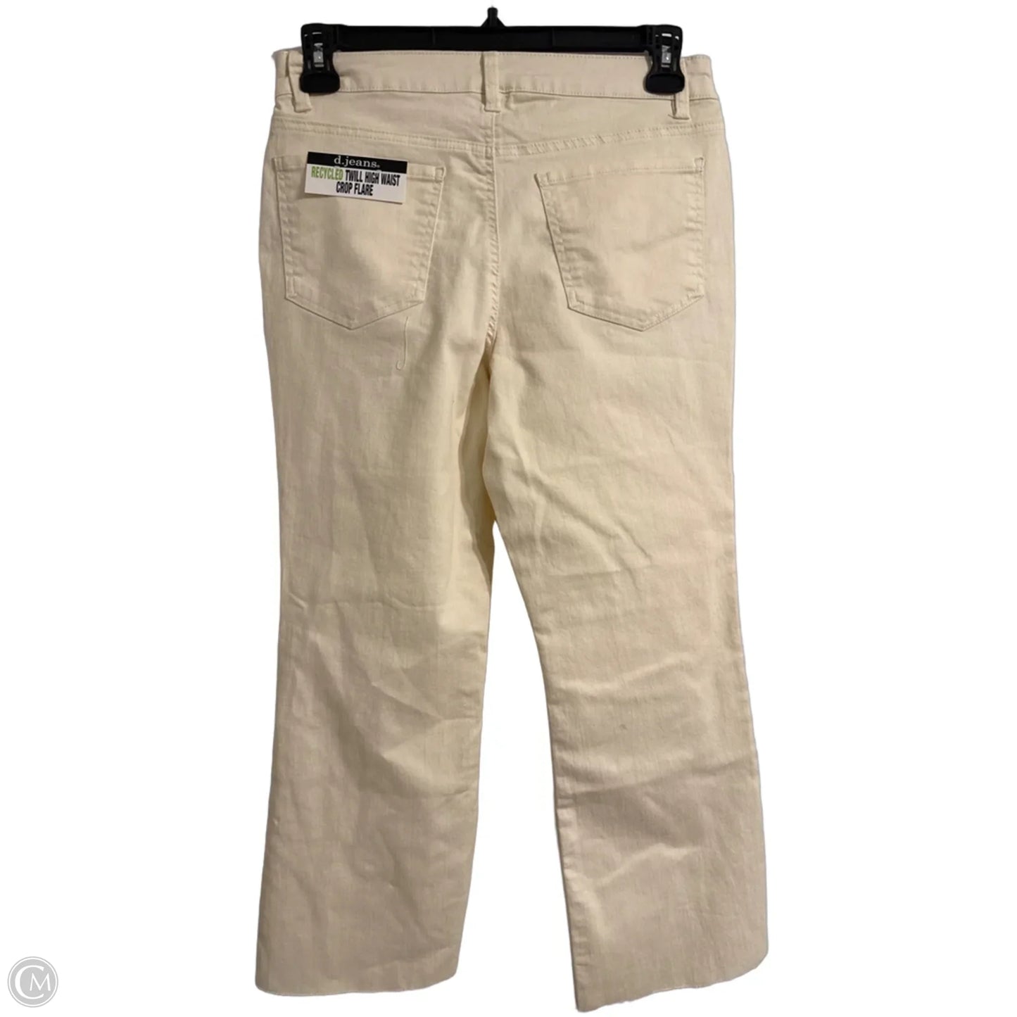 Jeans Straight By D Jeans In Cream, Size: 6