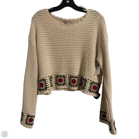 Sweater By Sincerely Jules In Cream, Size: M