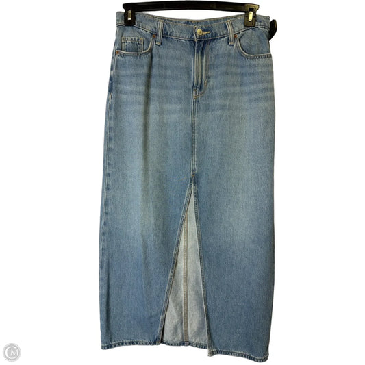 Skirt Maxi By Old Navy In Blue Denim, Size: 6