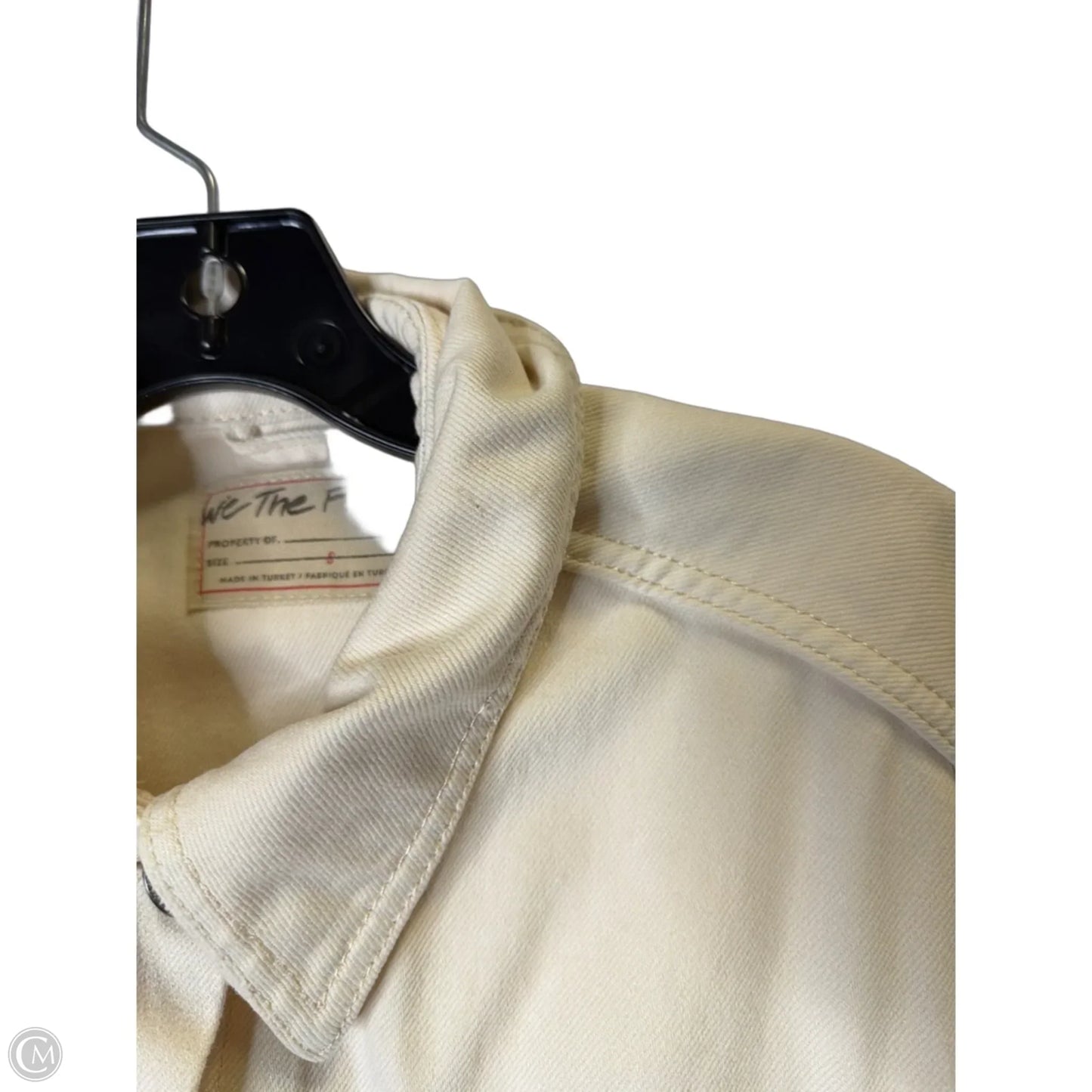 Jacket Denim By We The Free In Cream, Size: S