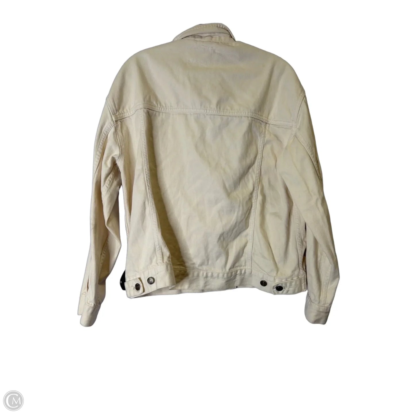 Jacket Denim By We The Free In Cream, Size: S