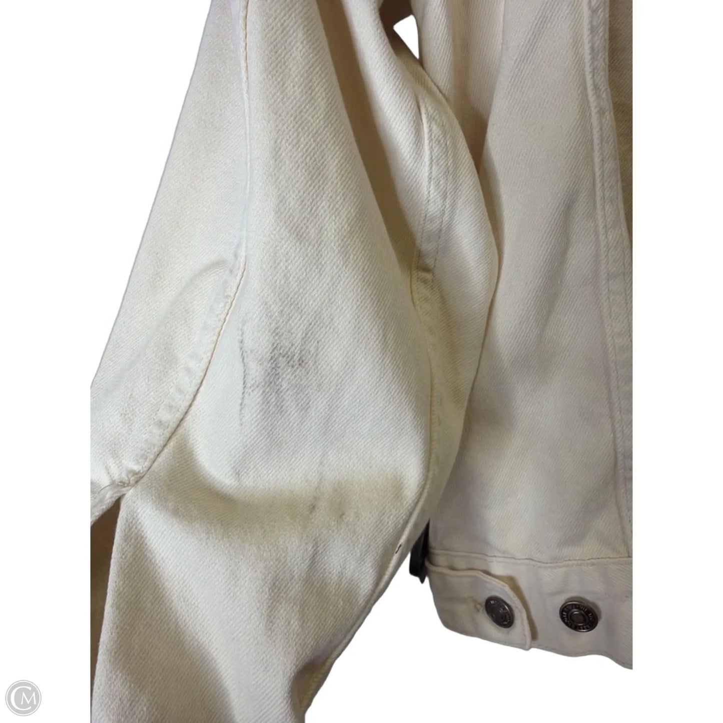 Jacket Denim By We The Free In Cream, Size: S
