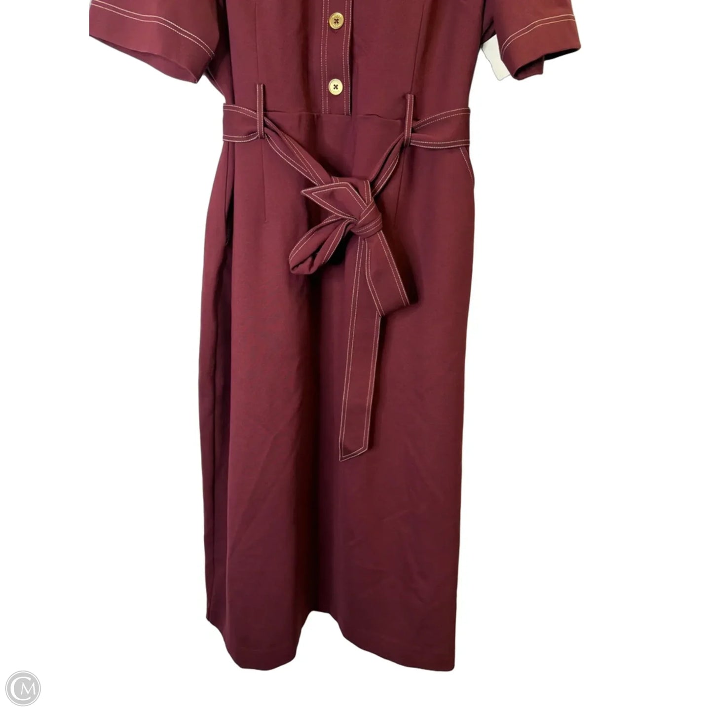 Dress Casual Maxi By Boden In Maroon, Size: 20