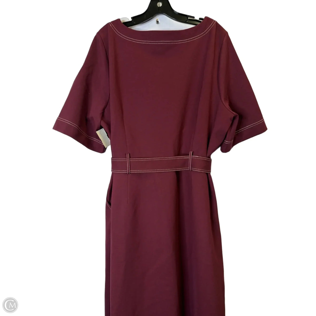 Dress Casual Maxi By Boden In Maroon, Size: 20