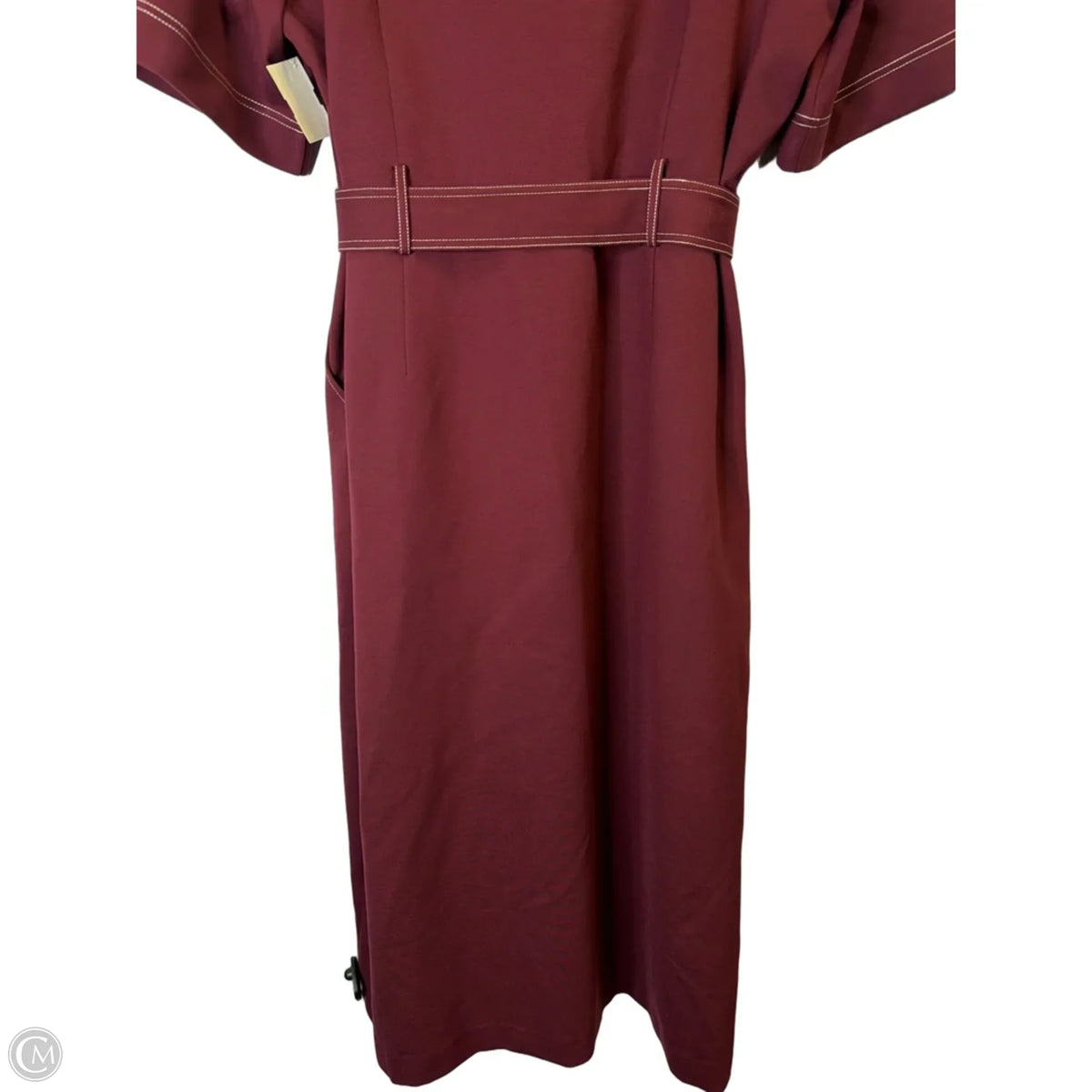 Dress Casual Maxi By Boden In Maroon, Size: 20