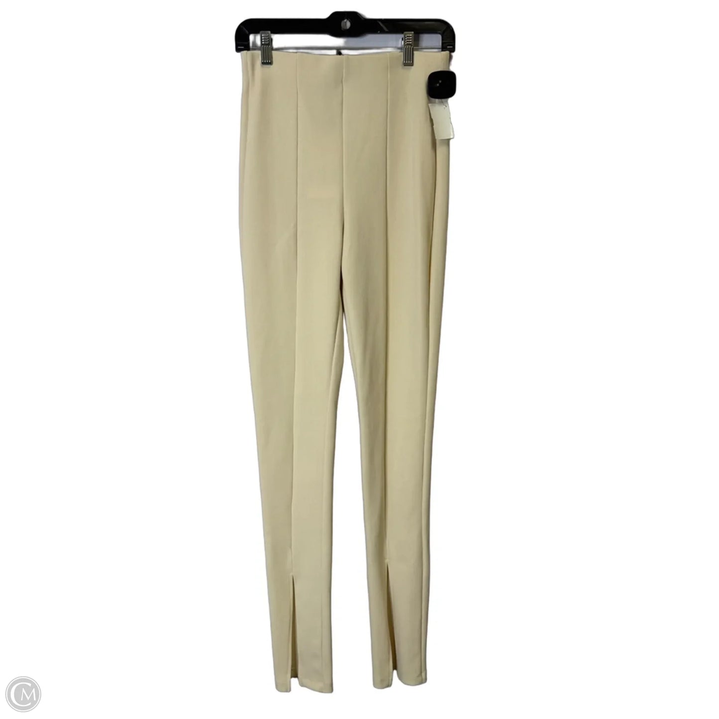 Pants Leggings By Zara In Cream, Size: M