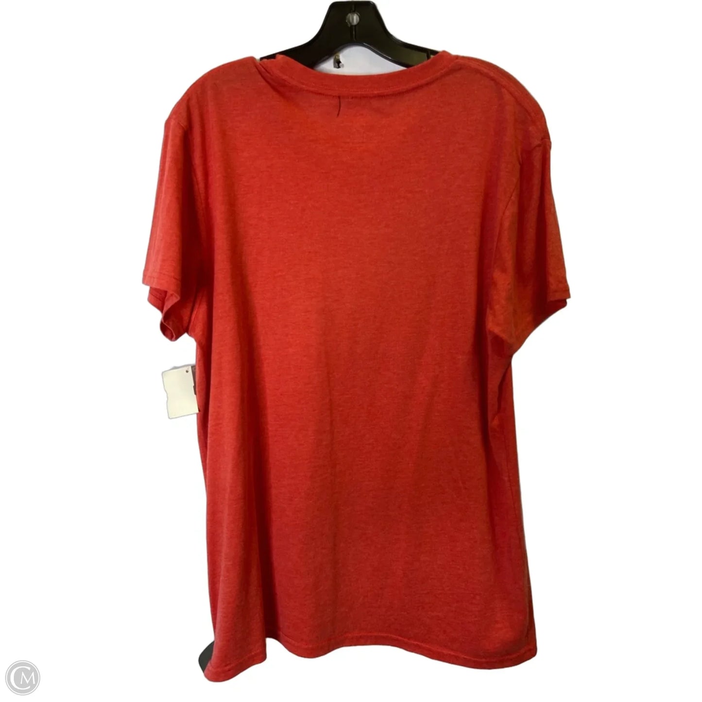Top Short Sleeve Basic By Clothes Mentor In Red, Size: L