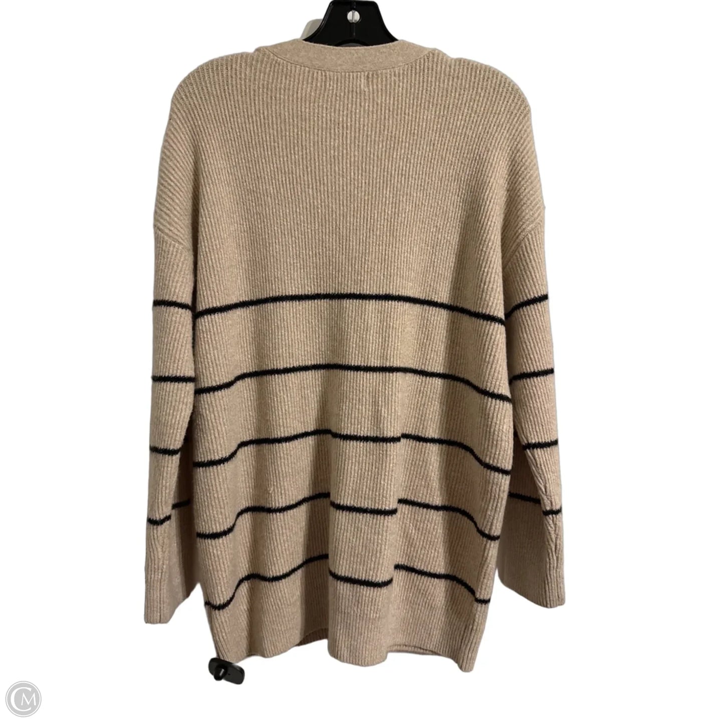 Sweater Cardigan By Altard State In Striped Pattern, Size: S