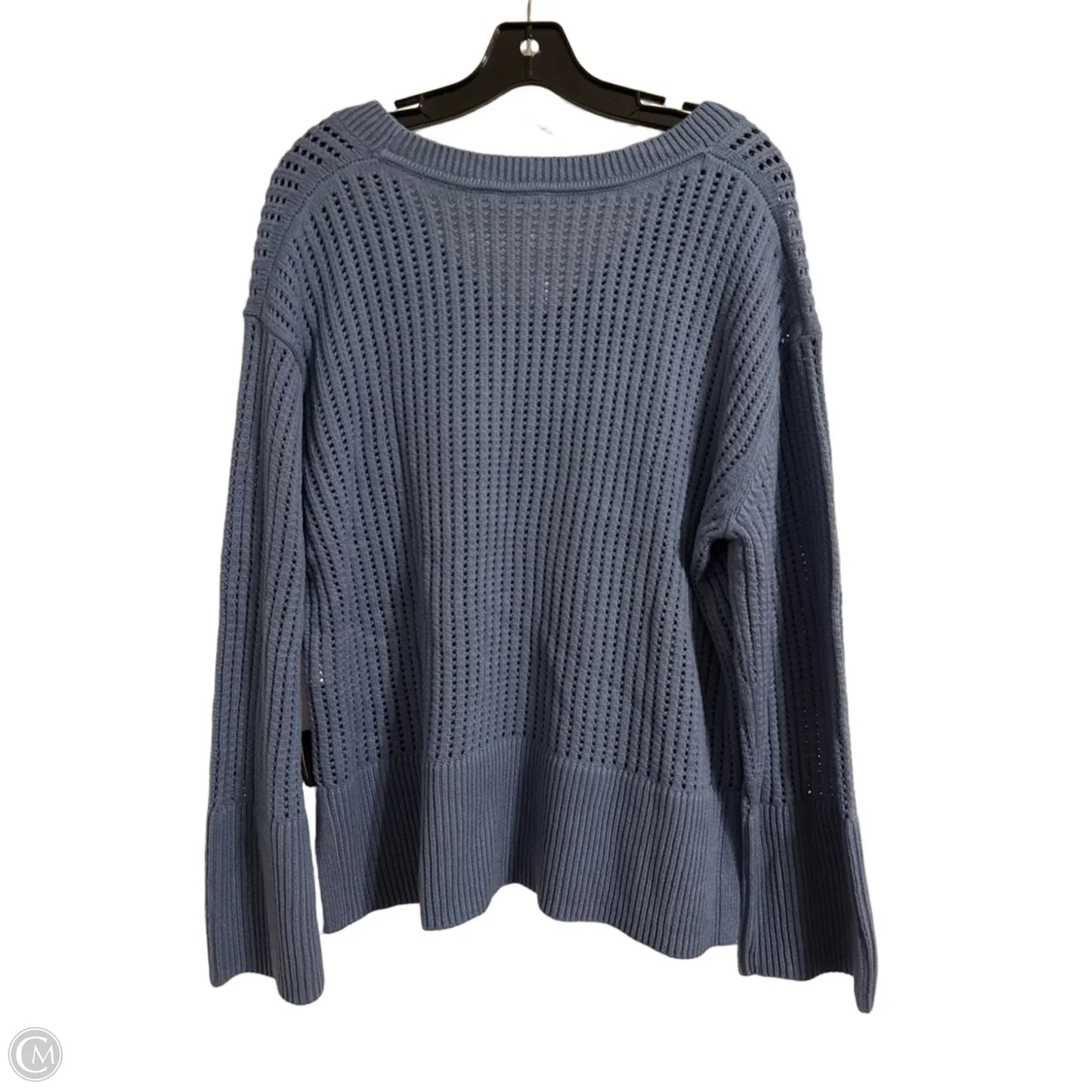 Sweater By Gap In Blue, Size: L