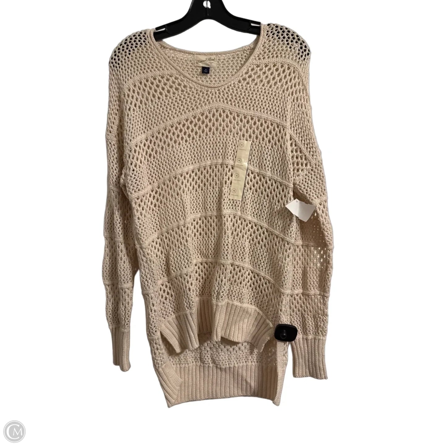 Sweater By Universal Thread In Cream, Size: M