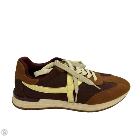 Shoes Sneakers By Clothes Mentor In Brown & Purple, Size: 8.5